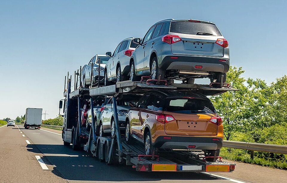 trasporto auto con bisarca