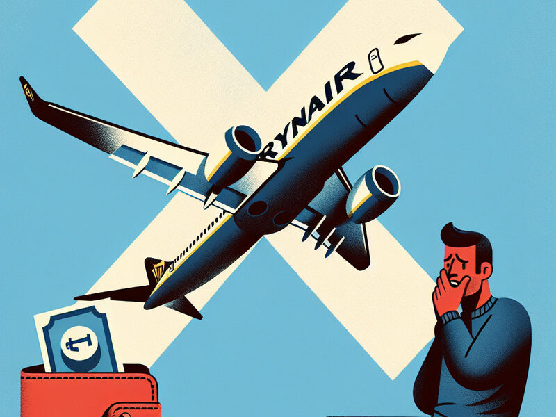 Quanto costa cancellare un volo ryanair